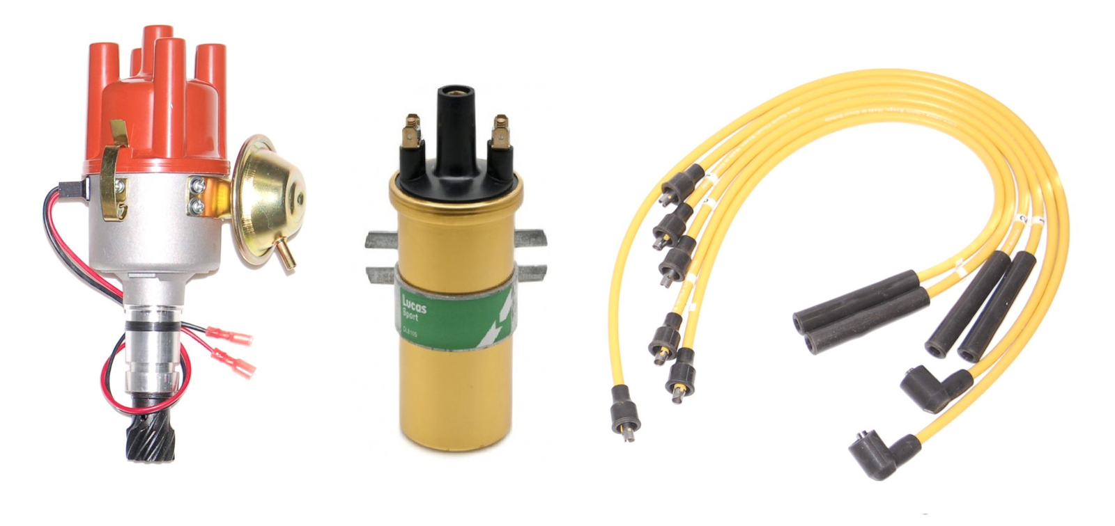 Ford 1300 Crossflow Distributor Bosch Type electronic ignition + HT