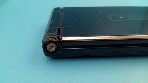 SHARP AQUOS KEITAI DOCOMO SH-06G Black Android Flip Phone Unlocked From Japan - Picture 9 of 9