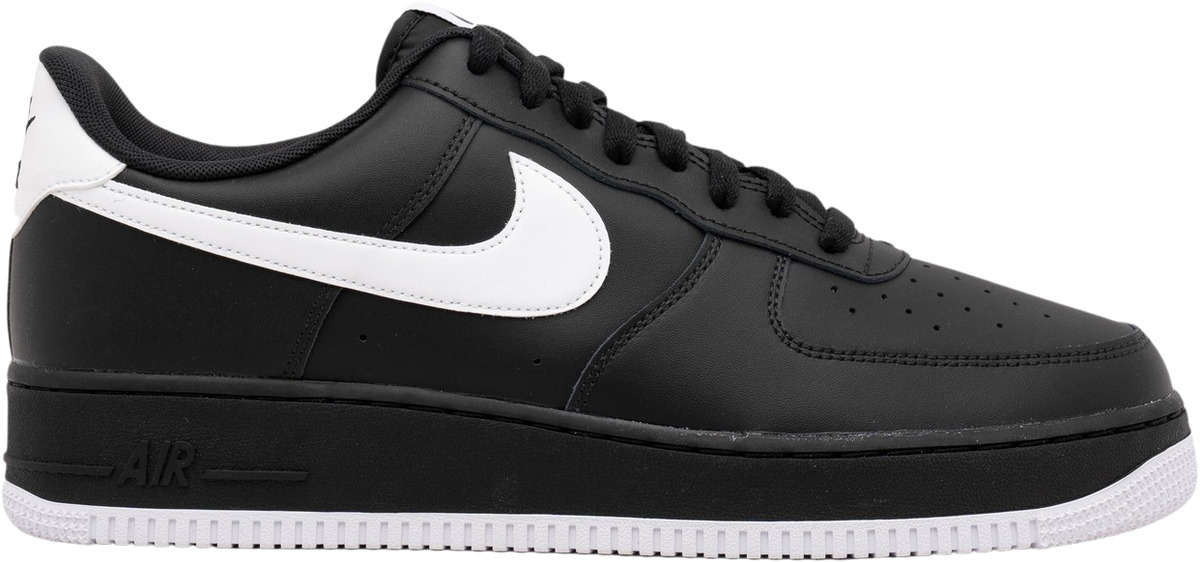 Nike Air Force 1 07 LV8 NBA AF1 Black White Rubber Men Casual Shoes  CT2298-001