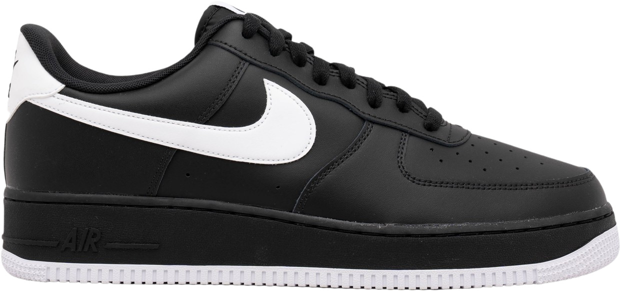 Black,White Nike Airforce CASUAL SHOES, Size: 7-10