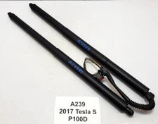 ✅ 12-20 OEM Tesla Model S Rear Tailgate Support Shock Lift Trunk Lid Strut SET