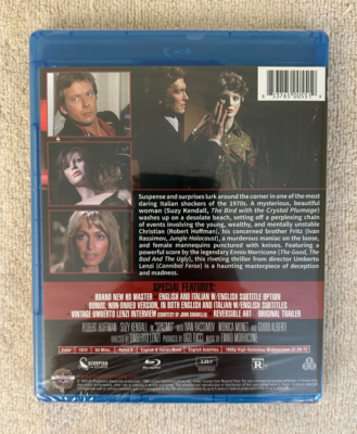 Spasmo (1974) Blu-ray Scorpion Releasing Umberto Lenzi (dir) 70s