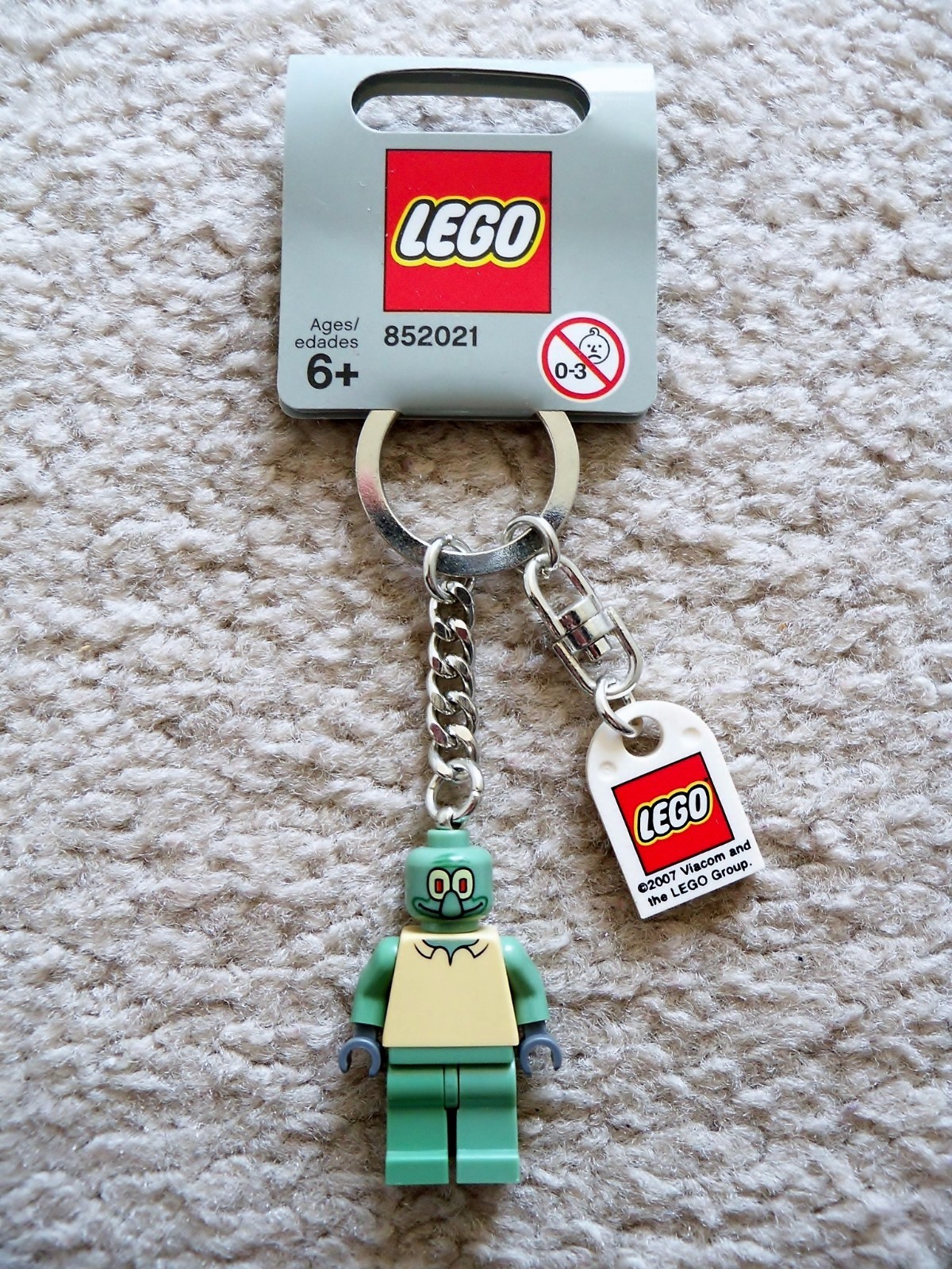 lego spongebob keychain
