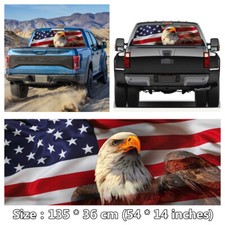 American Flag Rear Window Windshield Graphic Sticker Fit For Suv Pickup Truck American Flag Rear Window Windshield Graphic Sticker Fit For Suv Pickup Truck