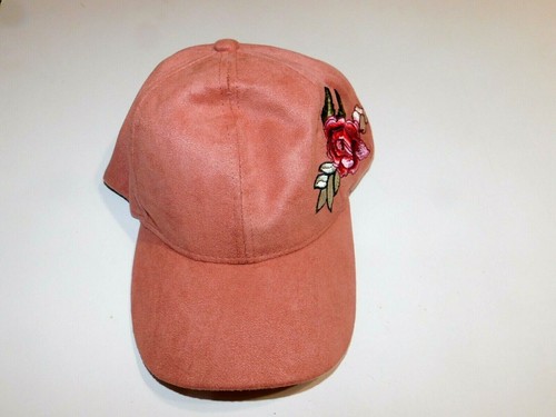Women Adjustable Rose Baseball Cap 