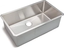 Hahn Handmade ZR002 32" Inch Undermount Single Bowl, X-Large New Old Stock