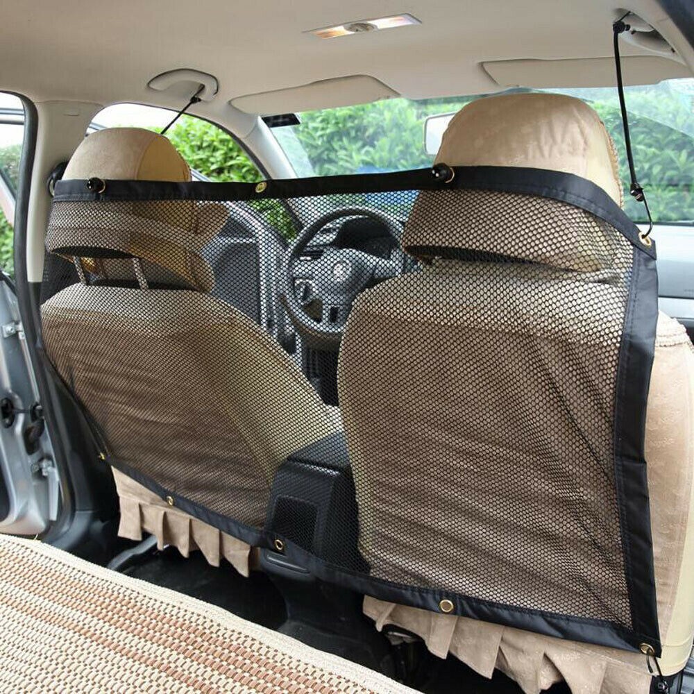 Protective Pet Dog Car Seat Guard Barrier Net Van Motorhome Protector in Black eBay