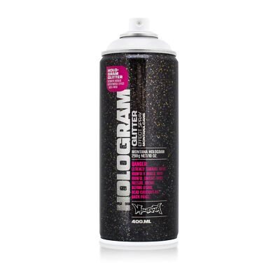 Montana Effect 400 ml Hologram Glitter Color, Clear Spray Paint