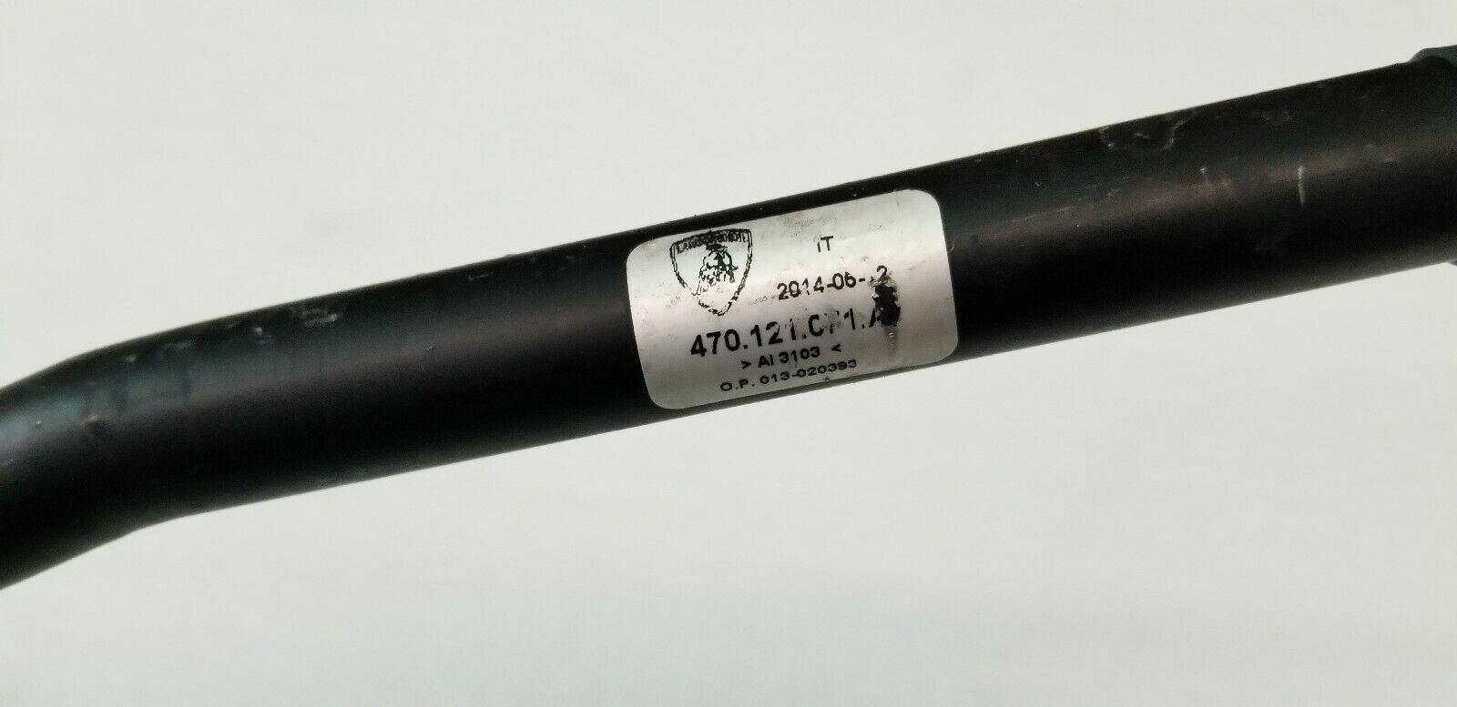 LAMBORGHINI AVENTADOR LP700 720 WATER COOLING SYSTEM PIPE HOSE OEM 470121071A