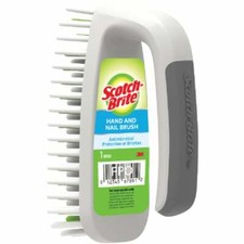  6 -3M Scotch-Brite Hand  Nail Brush Shower Tiles  Grout Model: 504-6