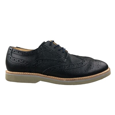 Weatherproof Vintage Shoes Men\'s Size 9M Wayne Black Leather Wingtip Oxfords Weatherproof Vintage Shoes Men main image 3