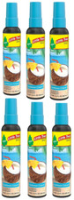 Little Trees Car Air Freshener Spray Caribbean Colada 3.5oz Scent 1-6 Pack