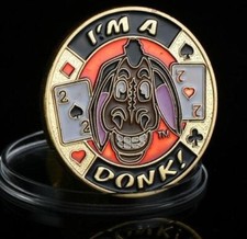 I'm A Donk Poker Card Guard Hand Protector US Seller Fast Ship