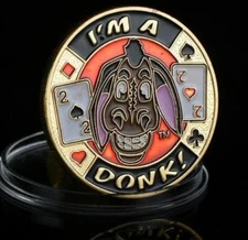 I'm A Donk Poker Card Guard Hand Protector US Seller Fast Ship