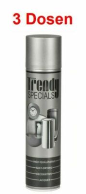 3 Dosen á 400ml Motip Trendy Specials Silverline Metallic 000991
