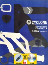 Cyclone Automotive Products 1967 Exhaust Catalog PDF File USB Flash Drive