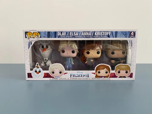 Funko Pop Disney Frozen 2 4-Pack Olaf Elsa Anna Kristoff VAULTED
