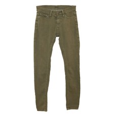 BDG Urban Outfitters Twig Skinny Jeans 24x29   Green Mid Rise Casual EUC B2