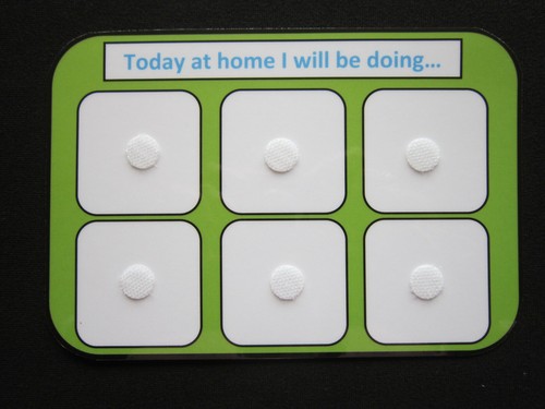 TODAY AT HOME I WILL BE DOING CHART & CARDS - ADHD Autism SEN PECS Alzheimer's - Picture 15 of 18
