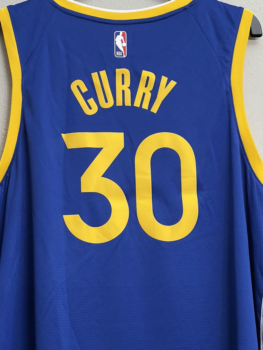 Nike Golden State Warriors Stephen Curry Icon Edition Jersey Size