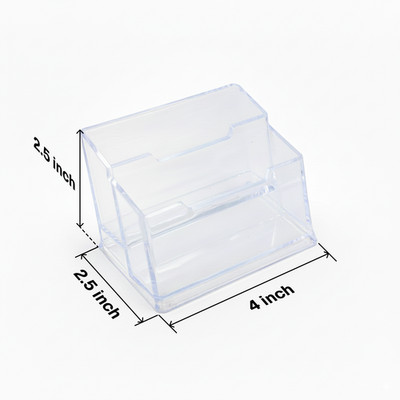 [2 Pack] Business Card Holder For 2