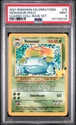 2021 POKEMON CELEBRATIONS CLASSIC COLLECTION #15 VENUSAUR-HOLO PSA 9