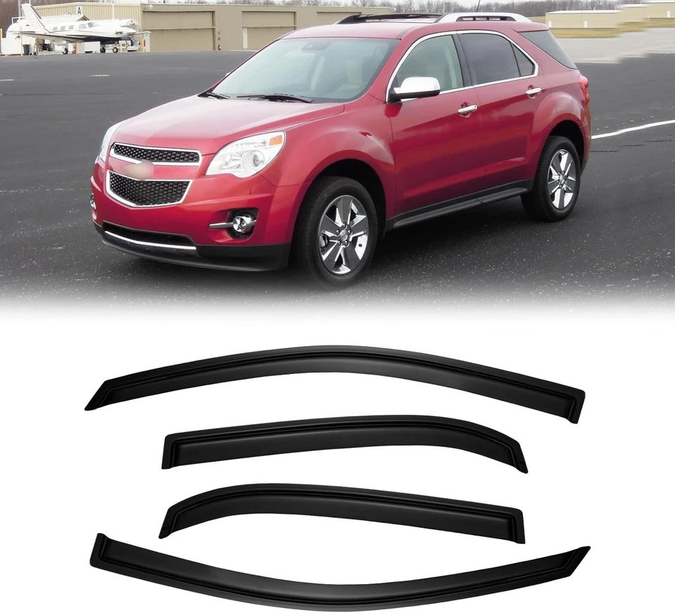Custom Fit Out-Channel Ventshade for 2010-2017 Chevy Equinox | Protect & Style Foto 3 de 4