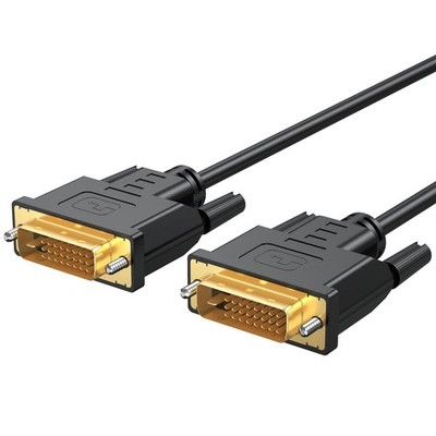 URELEGAN DVI Cable 3 Feet, DVI-D 24+1 Cord Male to Digital 3 Black