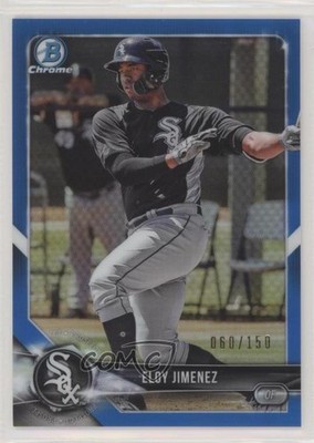 2018 Bowman Draft Chrome Blue Refractor 60/150 Eloy Jimenez #BDC-168 4l3