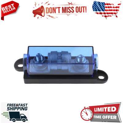 150VDC IR10KA Fuse Block 250A Class T Fuse Holder with 250 amp, Fits for Inverte