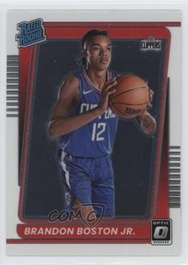 2021-22 Panini Donruss Optic Rated Rookie Brandon Boston Jr #189 Rookie RC