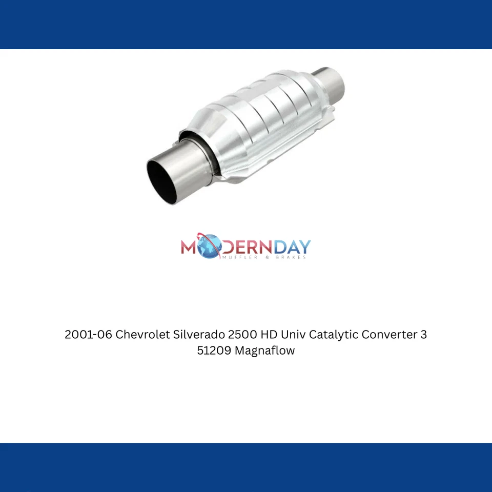 Compatível com 2001-06 Chevrolet Silverado 2500 HD conversor catalítico Univ 3 51209 - Imagem 4 de 4