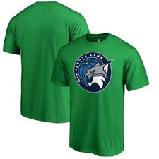 Men's Kelly Green Minnesota Lynx Primary Logo T-Shirt