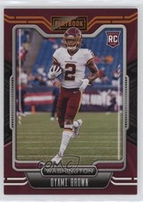 2021 Panini Playbook Rookie Orange Dyami Brown #125 10x0