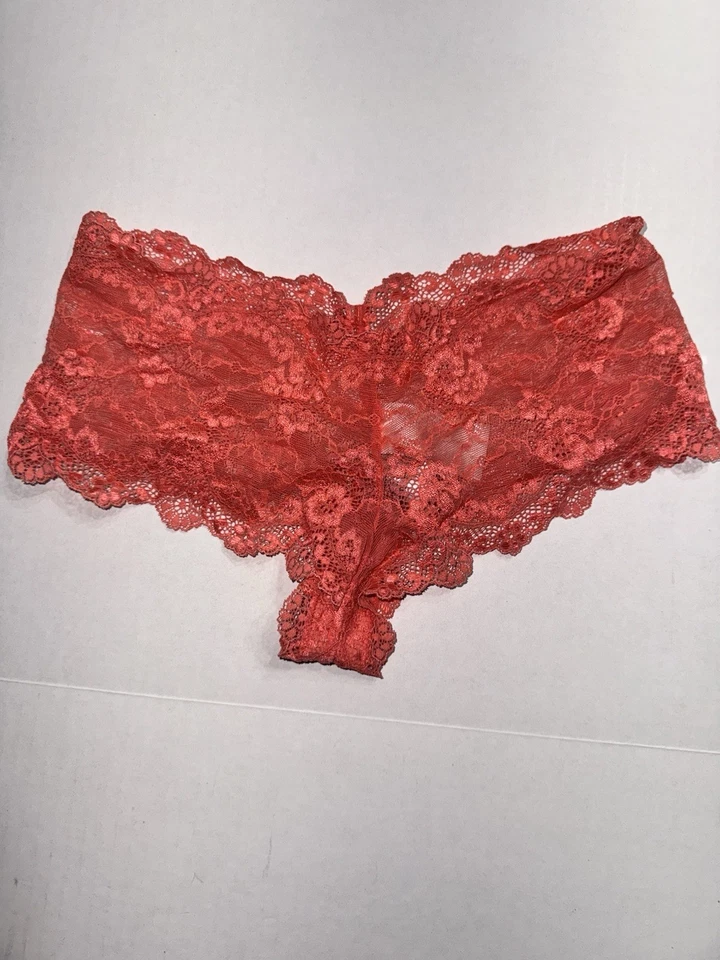 Bragas interiores de encaje melocotón talla 8 de H&M para mujer Foto 4 de 4