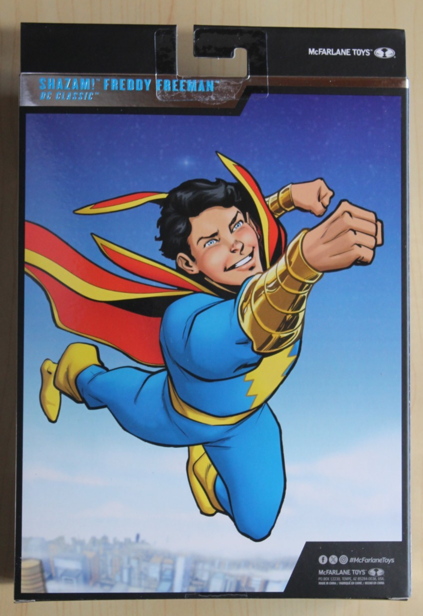 McFarlane DC Collector Edition Shazam! Freddy Freeman Platinum