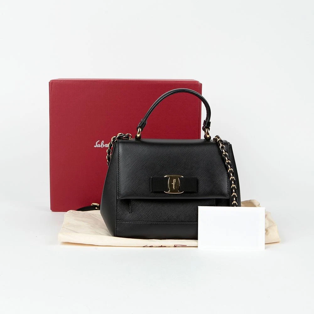 Borsa a tracolla Salvatore Ferragamo 21 F570 con fiocco 136175235