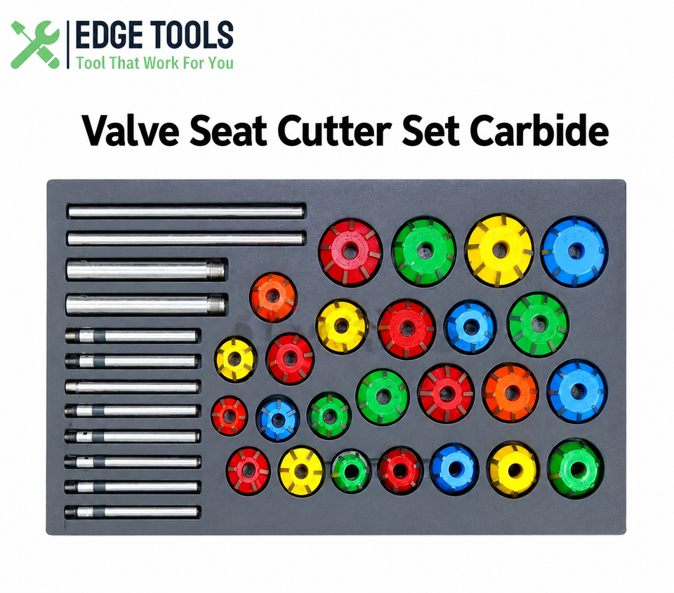Valve Seat Cutter Set Carbide Tipped 37 For Chevy, Ford.gmc ...