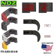 NDZ Glock 43X 48 G43X G48 Modular Extended Magazine Release OEM Polymer Aluminum