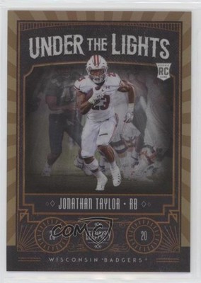 2020 Panini Legacy Under the Lights Bronze 9/100 Jonathan Taylor Rookie RC 1b9