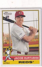 2025 Topps Heritage #124 Jacob Hurtubise
