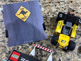 Lego Racers 8490 Desert Hopper & 8491 Ram Rod Pullback Complete Manuals No Box