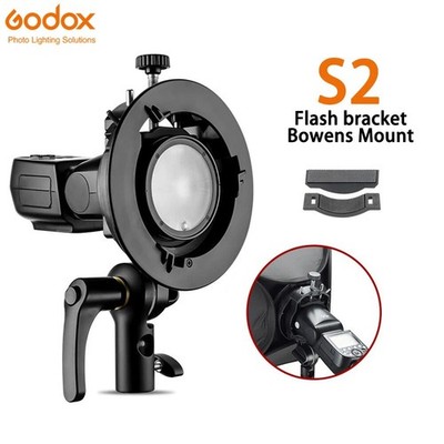 Godox S2 Bowens S-Type Blitzhalter Halterung für Godox V1 V860II AD200 AD400PRO