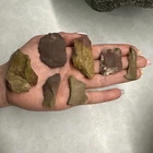 MLC 694 (7) Jasper Archaic - Adena Knife Blades + Arrowheads PA X Kunkle