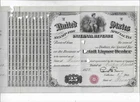 United States Internal Revenue 1873 Special Tax Stamp for Retail Liquor Deale