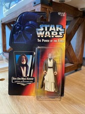Star Wars POTF Ben Obi-Wan Kenobi with Lightsaber Red Card BRAND NEW