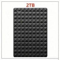 Seagate TB Portable Externl Hard Drive - Black 2.5'' For PC Laptop and Mac-NEW