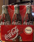 Coca-Cola Six Pack Bottle Tin Lunch Box 2001 NEW Sealed w/ Cherry Candy Inside — photo 1