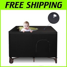 Portable Blackout Cover for Pack N Play - Travel Crib Tent