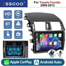 Apple Carplay For Toyota Corolla 2009-2013 Car Stereo Radio Android 15 Gps Wifi